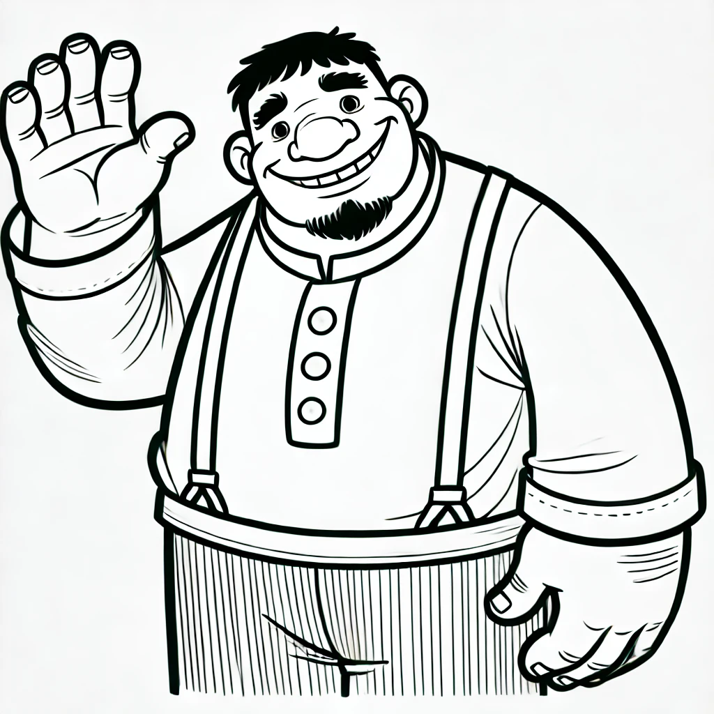 Amigable Gigante Espera Tus Colores