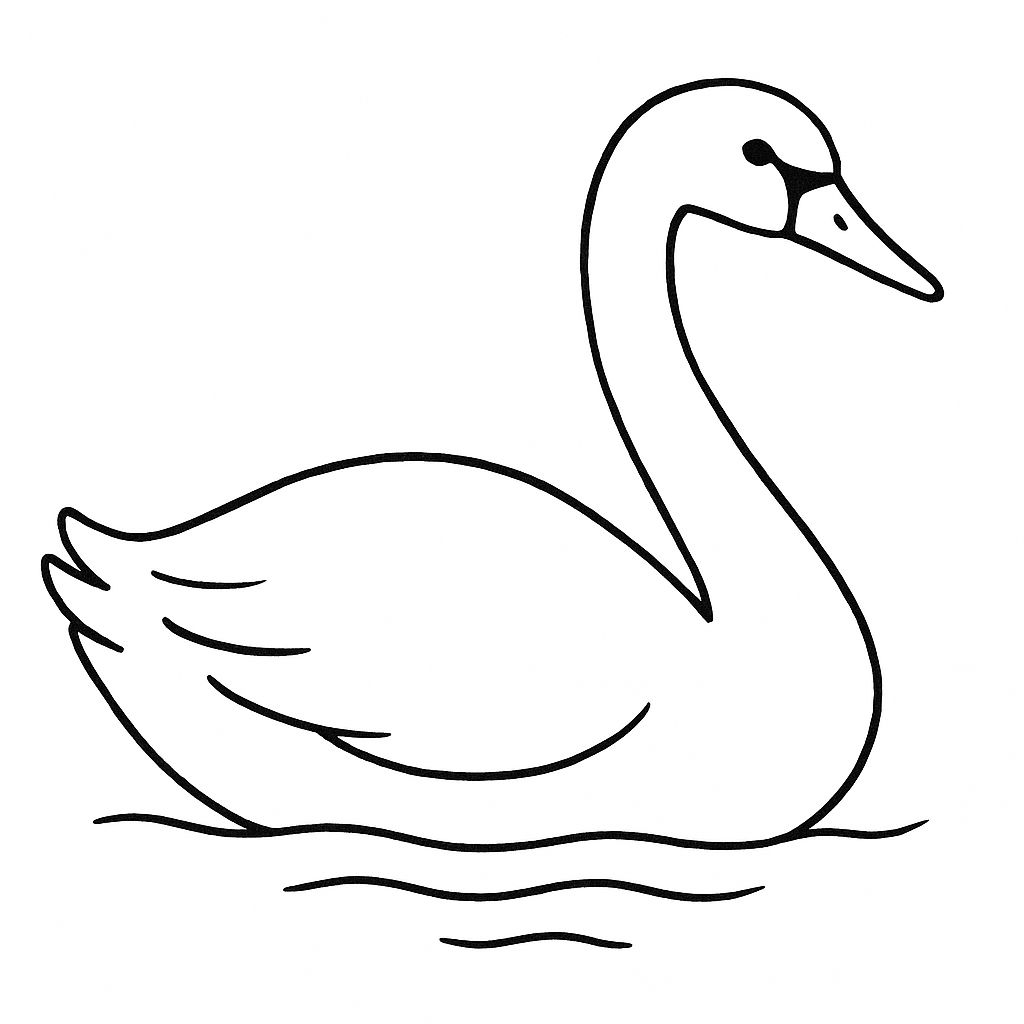 Cisne para Niños
