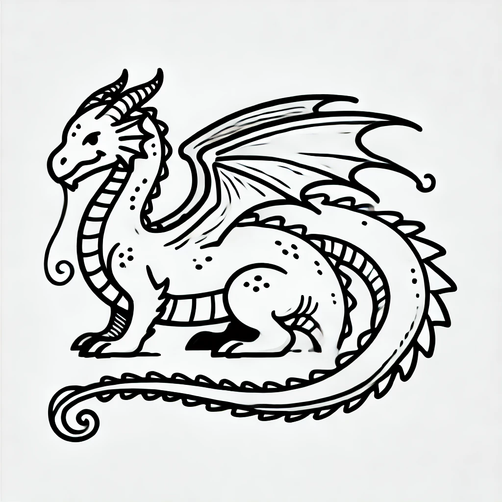 Dragón creativo para niños