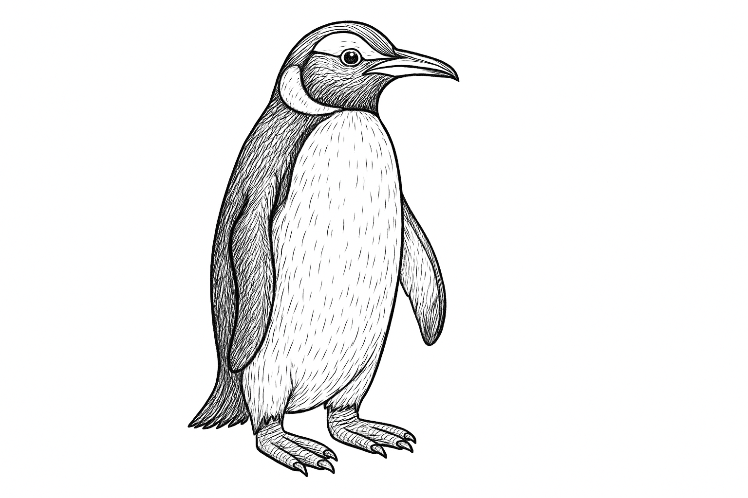 Pingüino lindo