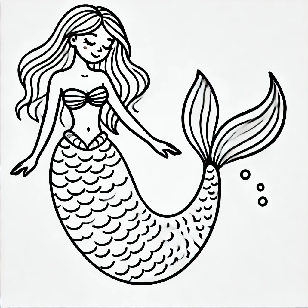 Sirena Mágica para Niños