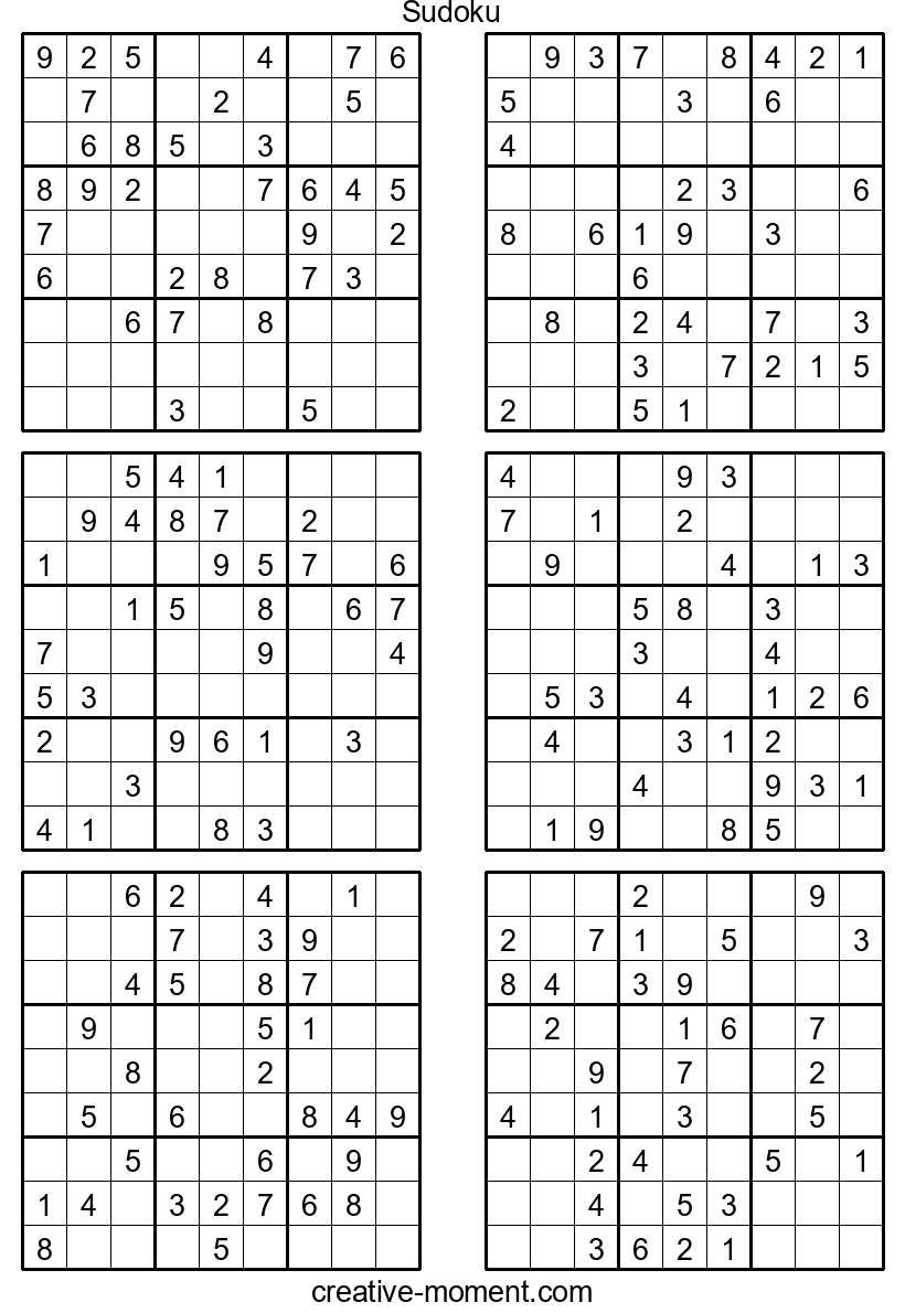 Diversión con Sudoku para avanzados: Juega puzzles de dificultad media gratis