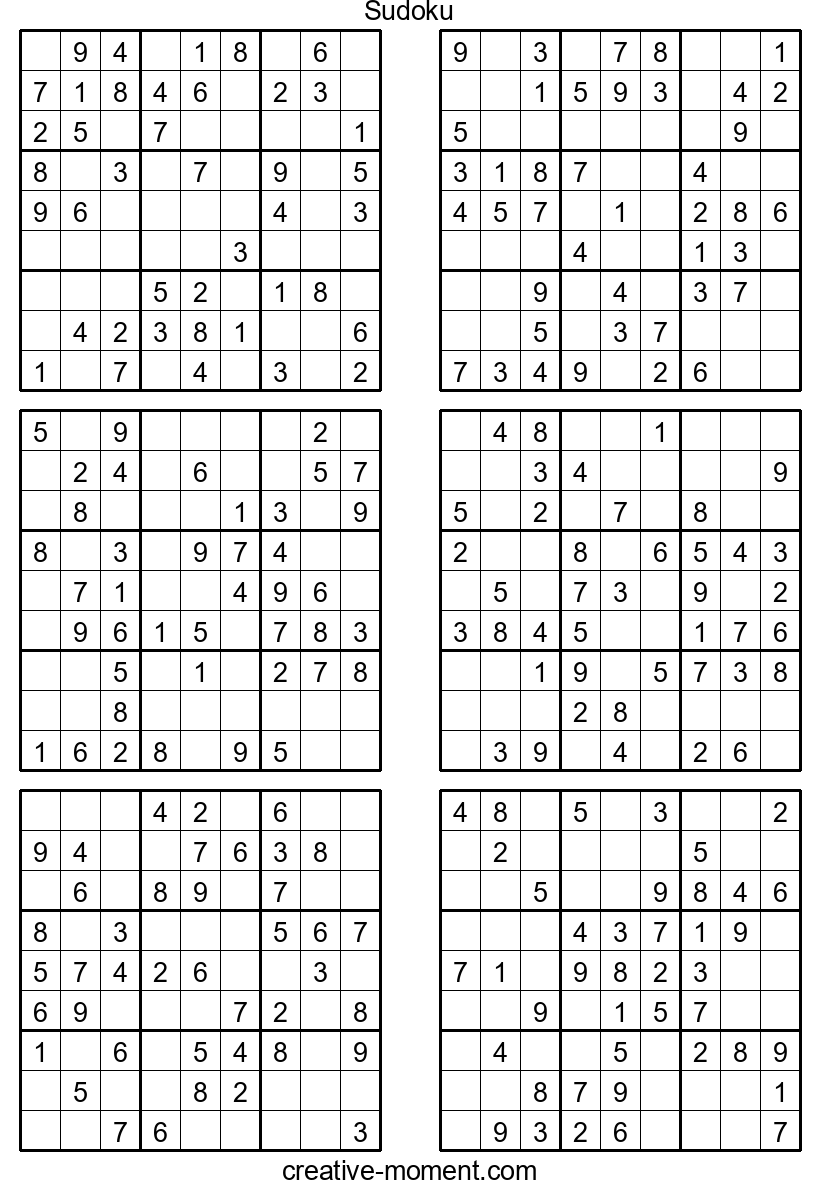 Sudoku Amigables para Niños: Puzzles Fáciles para Jugar e Imprimir como PDF