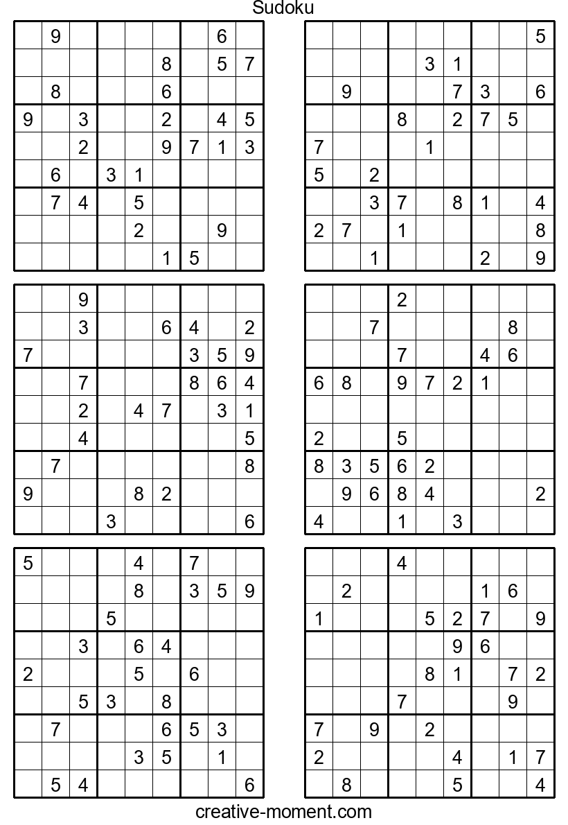 Sudoku très difficiles : Teste tes compétences avec nos PDF gratuits