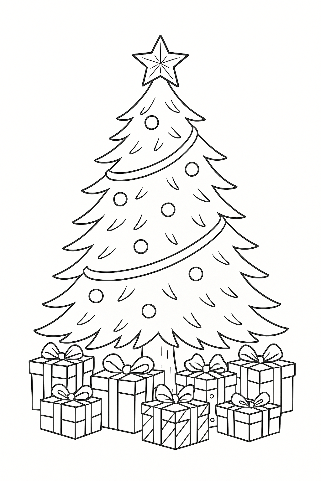 Christmas Tree with Presents