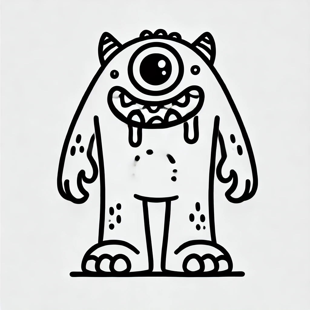 Creative Monster to Color