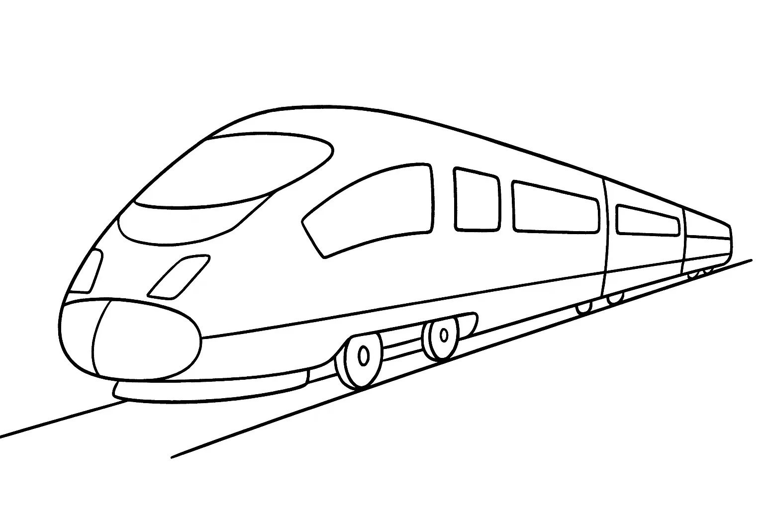 Hochgeschwindigkeitszug