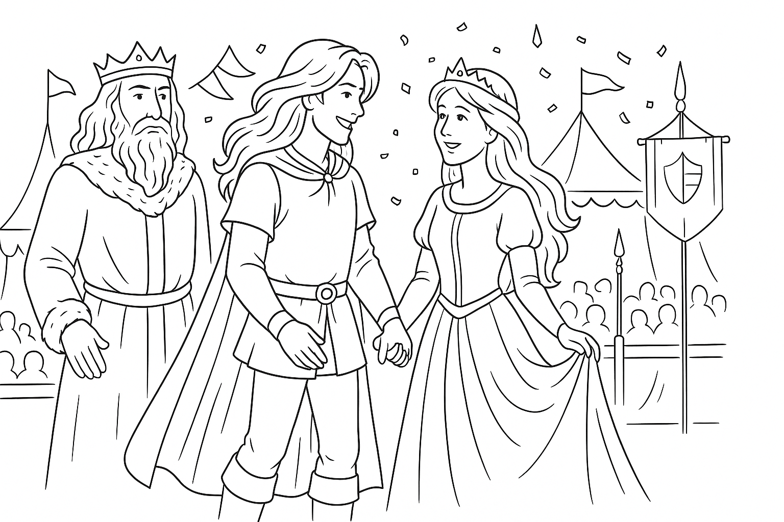 Iron Hans – The Revelation: Free to Print &amp; Color