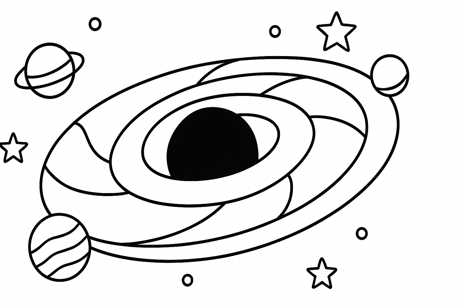 Simple Black Hole