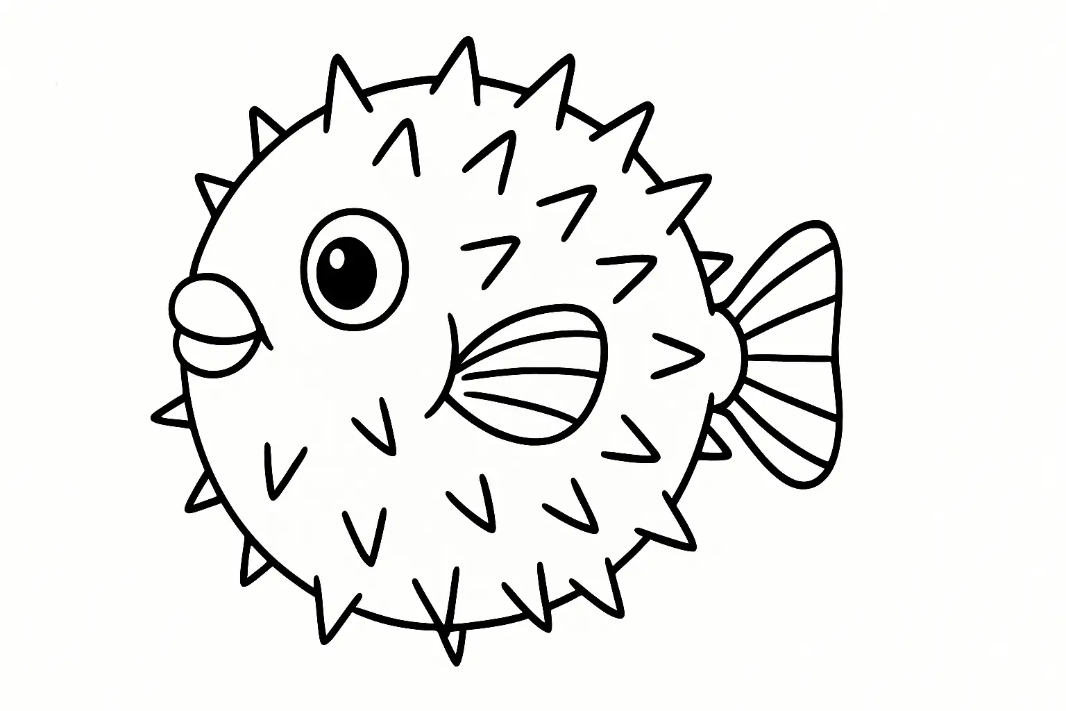 Einfacher Kugelfisch