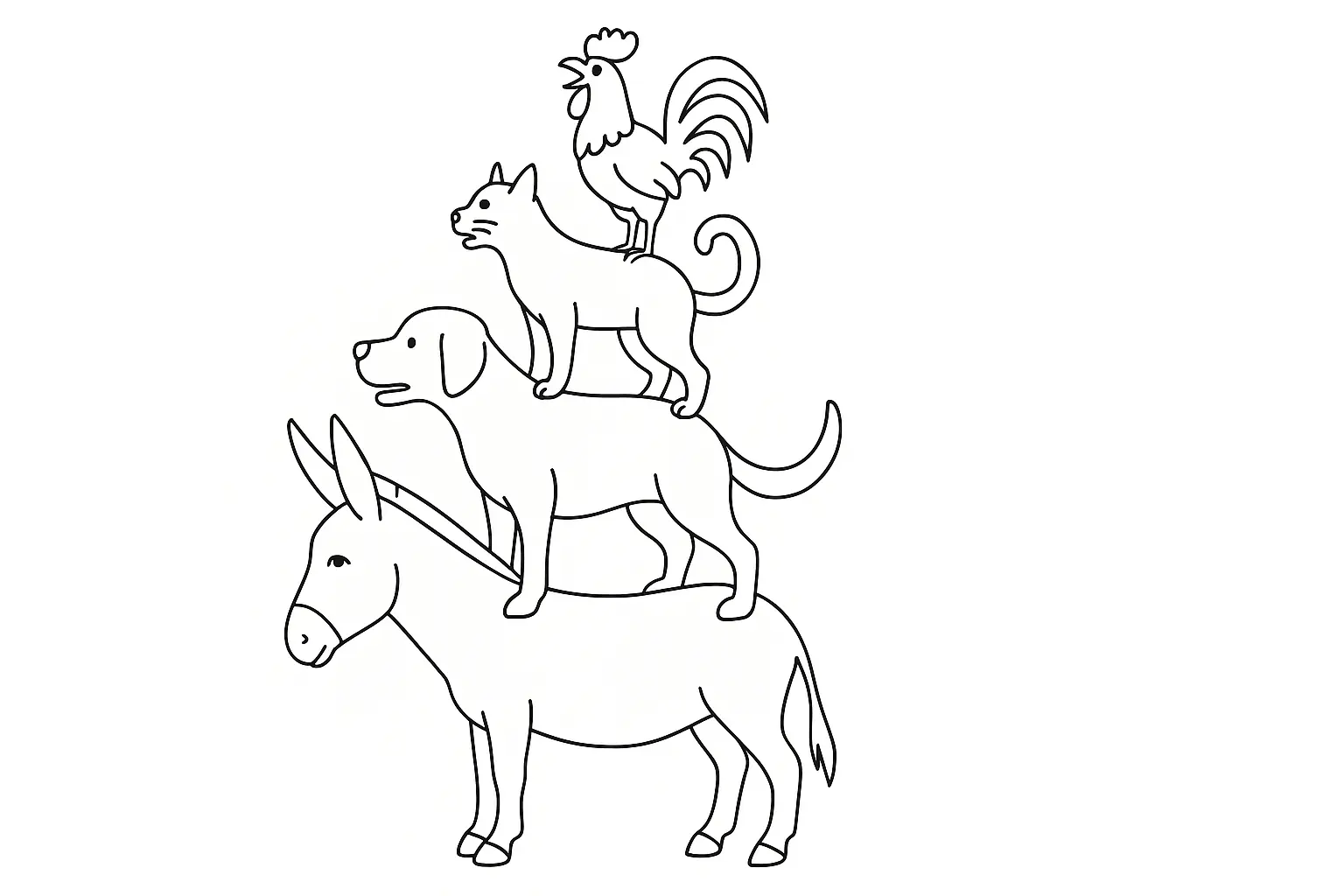 Bremer Stadtmusikanten für Kinder