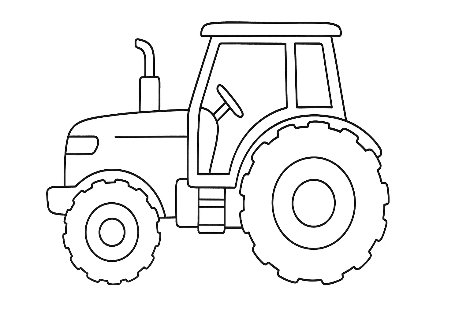 Traktor zum Ausdrucken