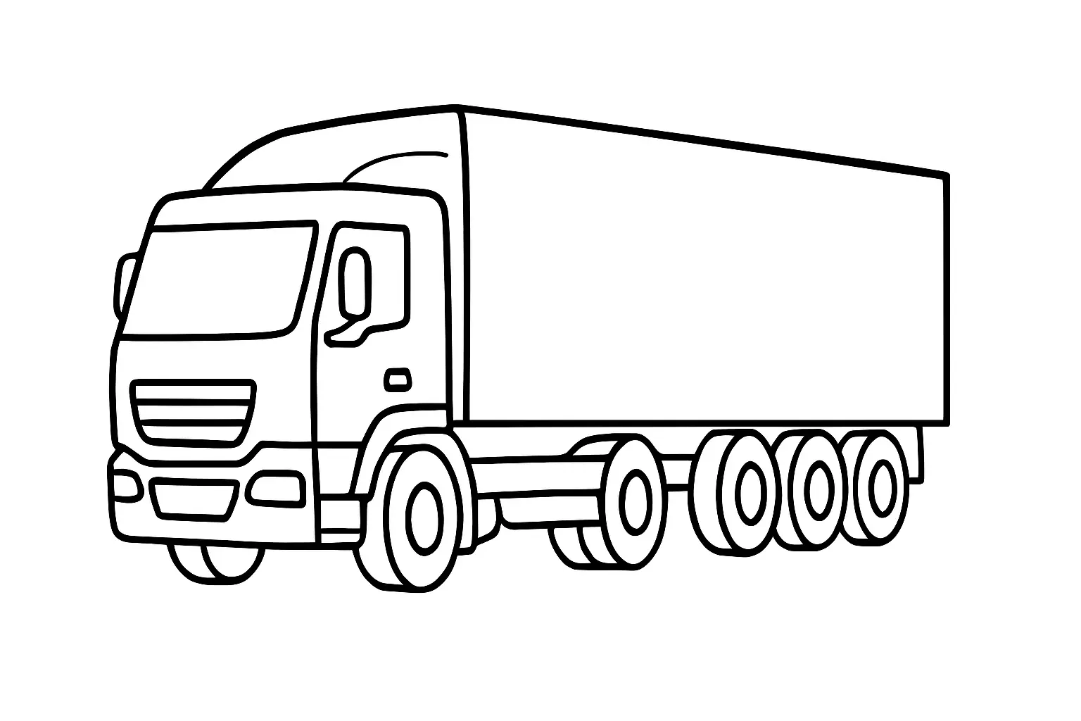 LKW als Fahrzeugmotiv