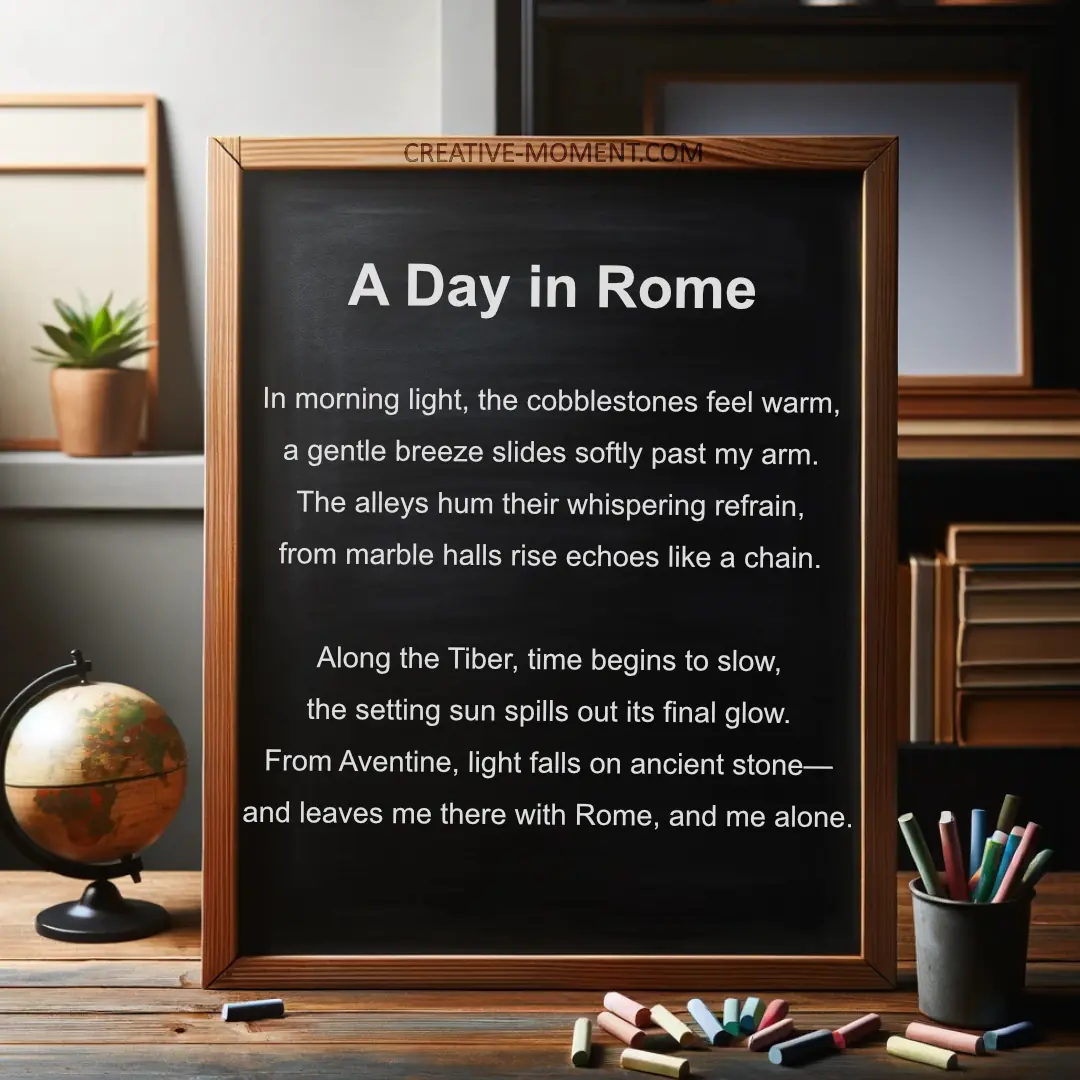 &quot;A Day in Rome&quot; – Poetic Poem from the Eternal City