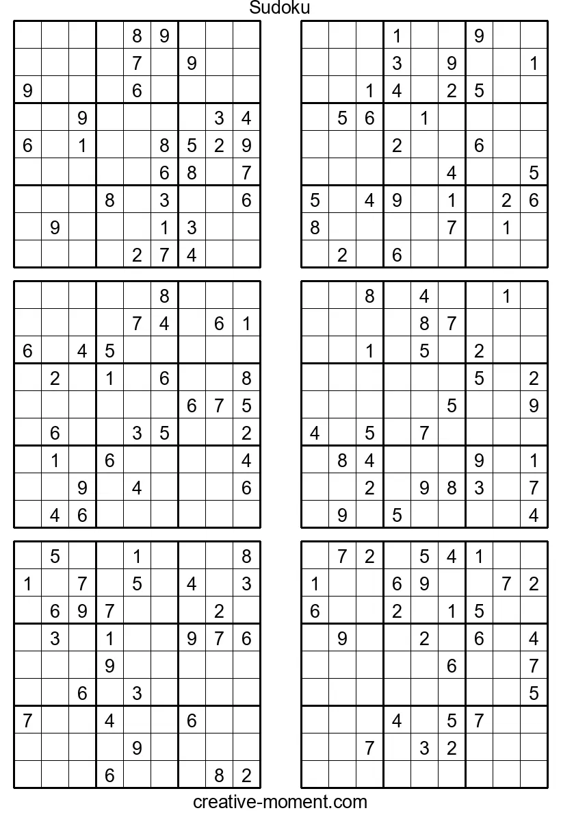 Herausfordernde Sudoku-Welt: Schwere Rätsel online ausdrucken und genießen