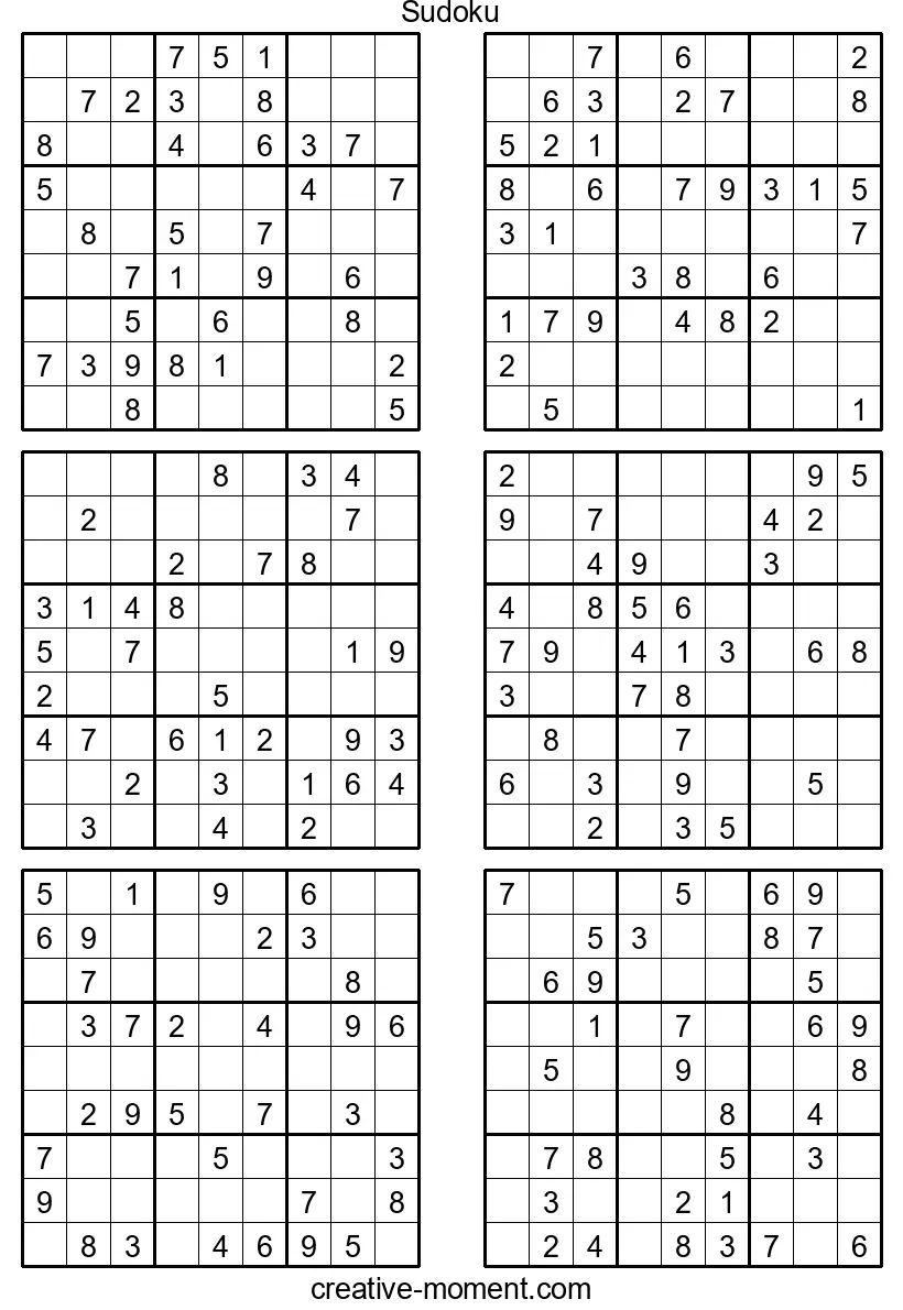 Vertiefe Deine Sudoku-Fertigkeiten: Mittelschwere Puzzles zum Gratis-Download