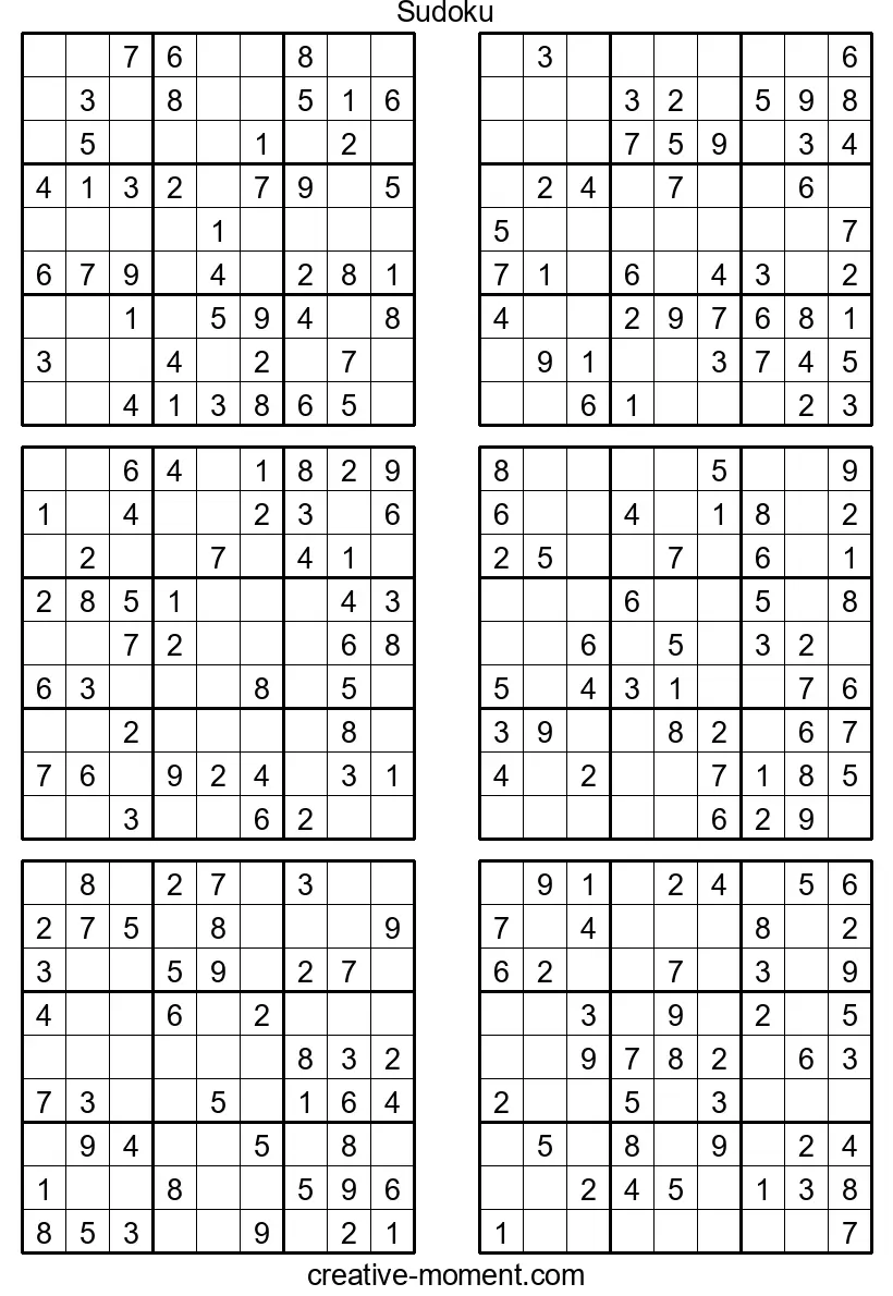 Entdecke leichte Sudoku-Rätsel für Kinder: Gratis online spielen und als PDF ausdrucken