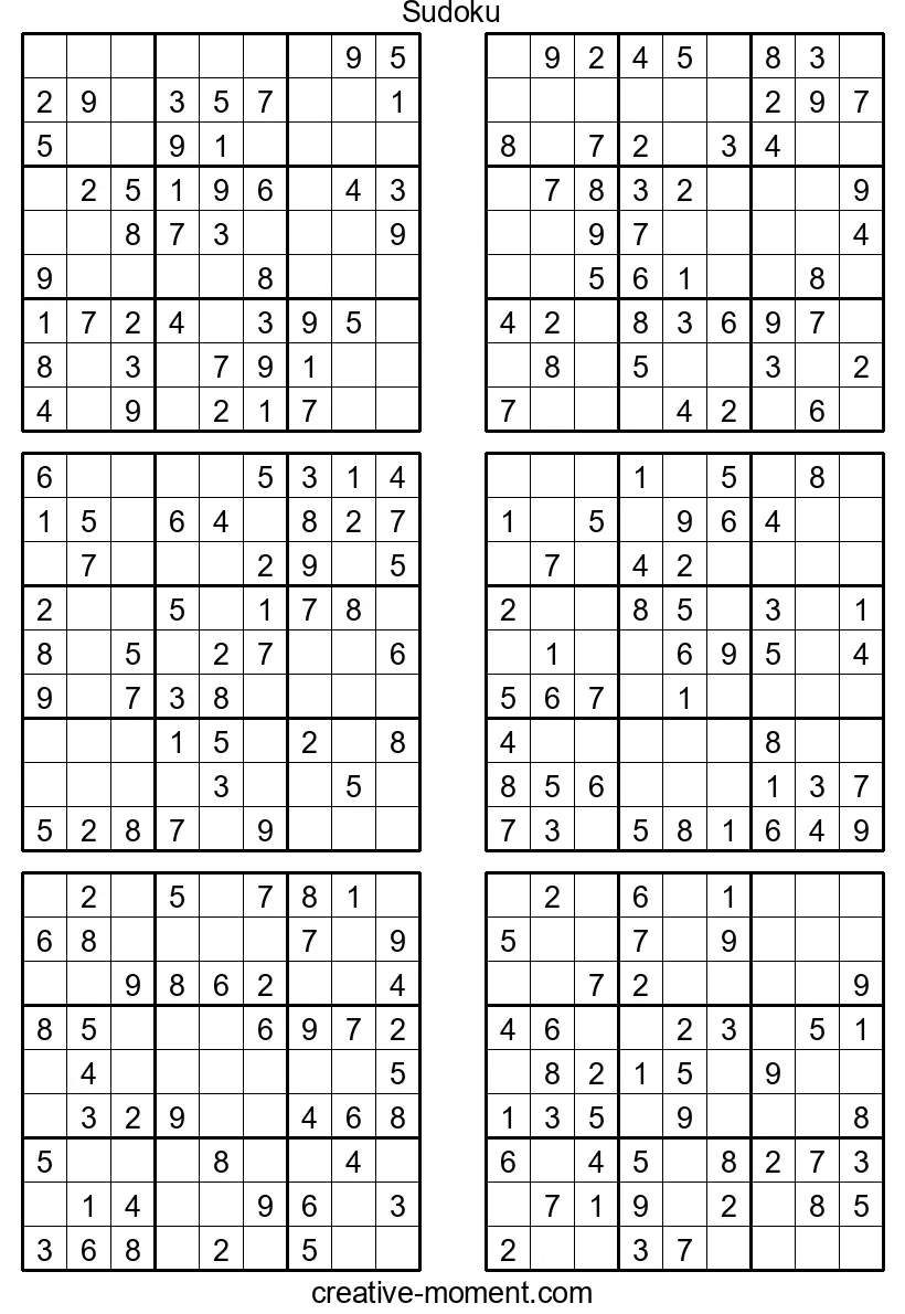 Sudoku leicht gelöst: Kostenlose Einsteiger-Rätsel zum Ausdrucken