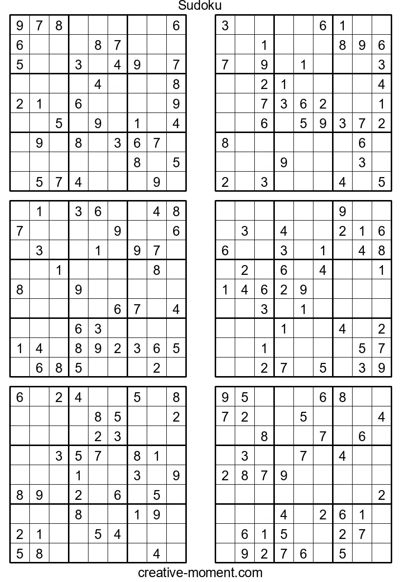 Steigere Deine Sudoku-Skills: Mittelschwere Rätsel jetzt kostenlos spielen