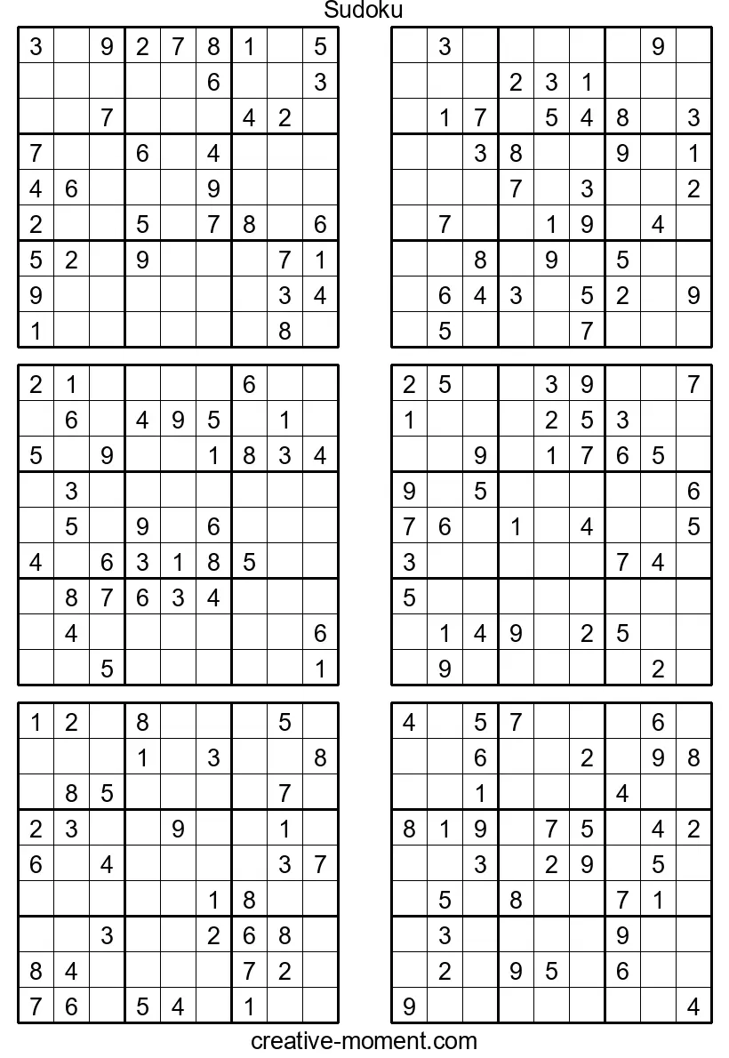 Sudoku-Abenteuer mittlerer Schwierigkeit: Spiele kostenlos