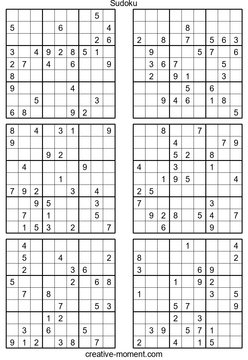 Sudoku Extrem: Fordere Dich mit schweren Rätseln gratis heraus